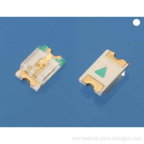 0805 yellow colored chip SMD LED